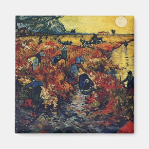 Imã Vinha Vermelha, Van Gogh, 1888