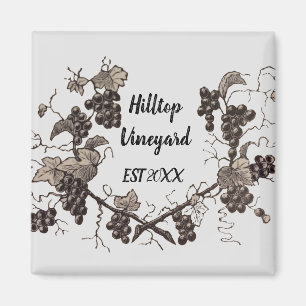 Imã Vinha-Vinha-Vinha-Vinha-Vintagem-Vintage-Vinha