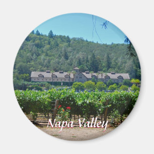Imã Vinhedos da região vinícola de Napa Valley