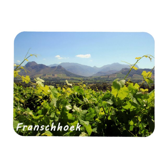Ímã Vinhedos de Franschhoek (Horizontal)