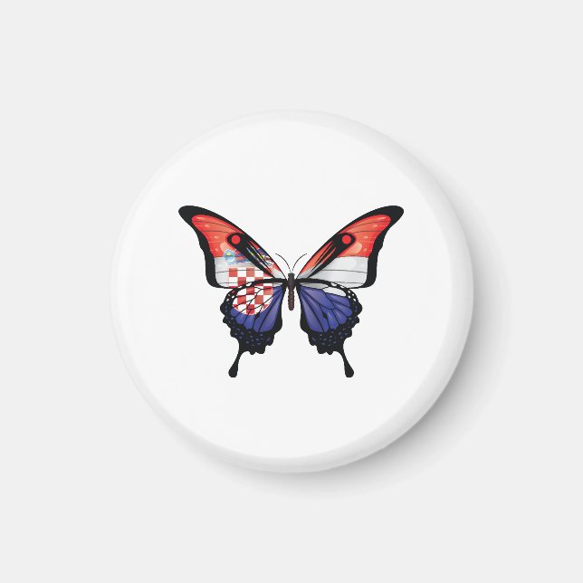 Imã Vinheta Indicadora da Borboleta (Frente)