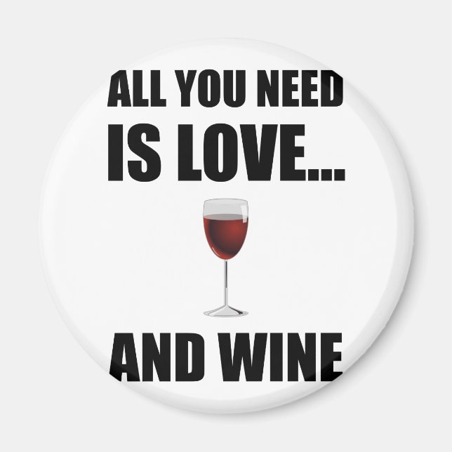 Imã Vinho De Amor (Frente)