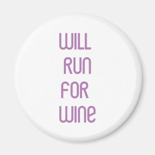 Imã Vinho de RunnerChick