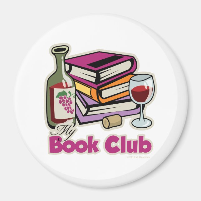 Imã Vinho: Meu Clube do Livro (Frente)