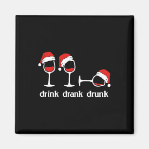 Imã Vinho Tinto Natal Gl Beber Bebi Bebido Natal