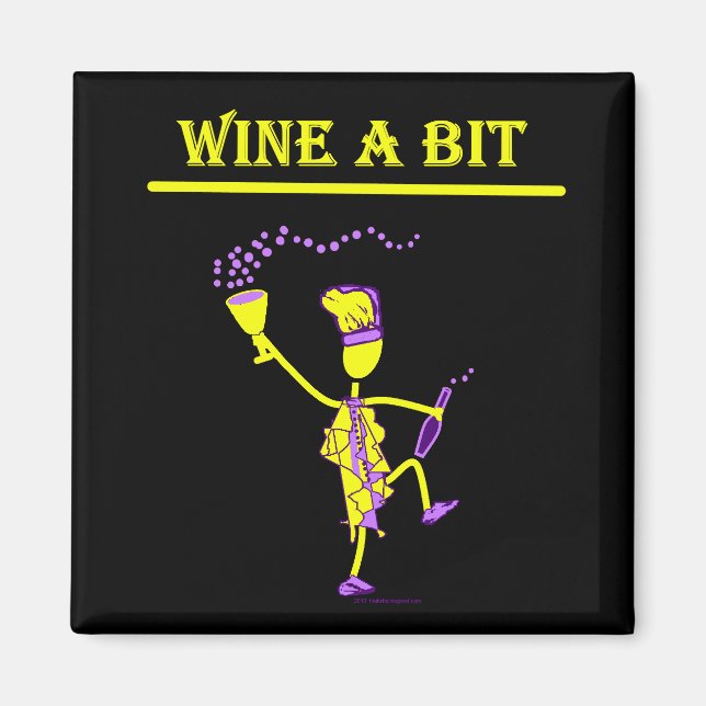 Imã Vinho Um Pouco De Presente E Camisas (Frente)