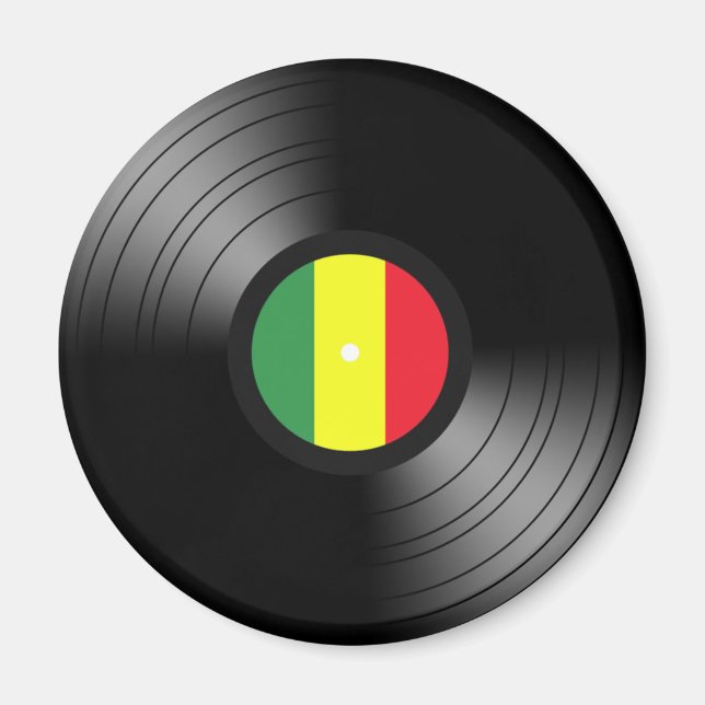 Imã Vinil reggae (Frente)