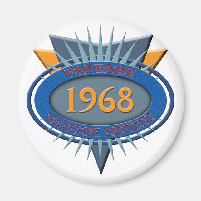 Imã Vintage 1968 (Frente)