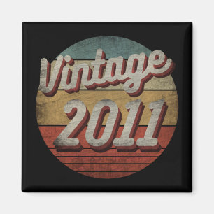 IMÃ VINTAGE 2011 HOMENS MULHERES PRESENTE DE ANIVERSÁR