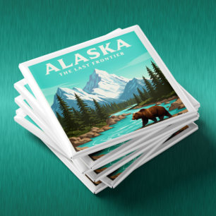 Imã Vintage Alaska