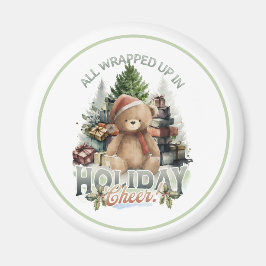 Imã Vintage All Wrapped Up Holiday