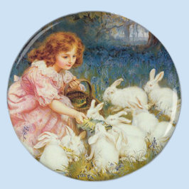 Imã Vintage Animais Lindos Páscoa