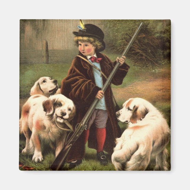 Imã Vintage Art (Frente)