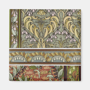 Imã Vintage Art Nouveau Solomon's Seal, M.P. Verneuil