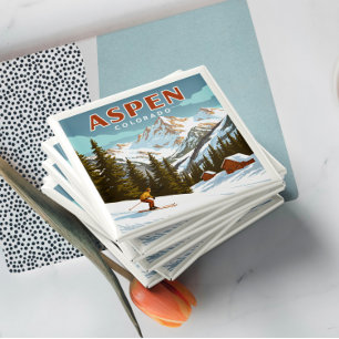 Imã Vintage Aspen Colorado