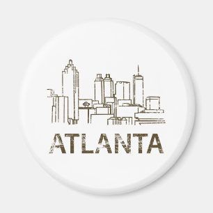 Imã Vintage Atlanta
