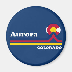 Imã Vintage Aurora Colorado