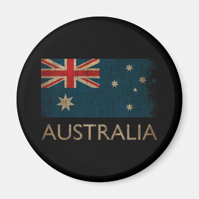 Imã Vintage Austrália (Frente)