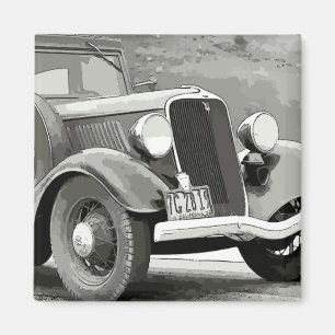 Imã Vintage Auto Magnet