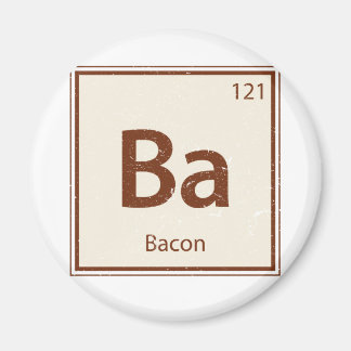 Imã Vintage BACON Mesa periódica