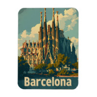 Vintage Barcelona Sagrada Família