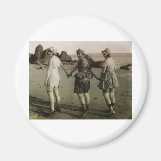 Imã Vintage Bathing Beauties (Frente)