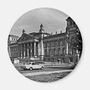 Imã Vintage Berlin Reichstag Parlamento