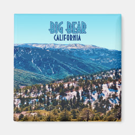 Imã Vintage Big Bear California Mounties