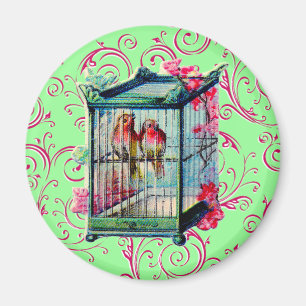 Imã Vintage Birdcage