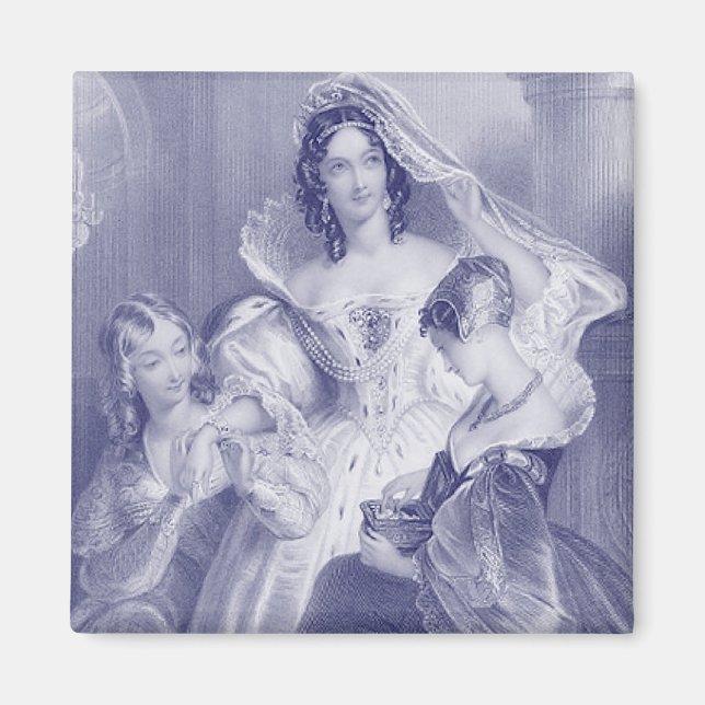 Imã Vintage Bride (Frente)