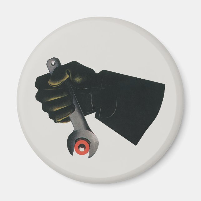 Imã Vintage Business, Fabricante (Frente)