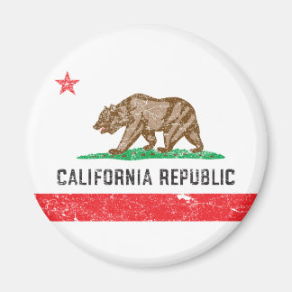 Imã Vintage California Flag