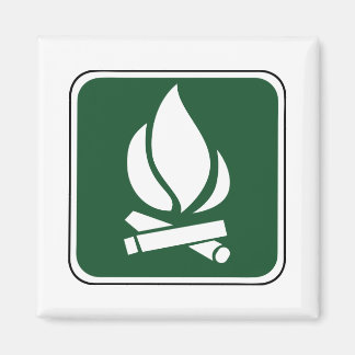 Imã Vintage Campfire
