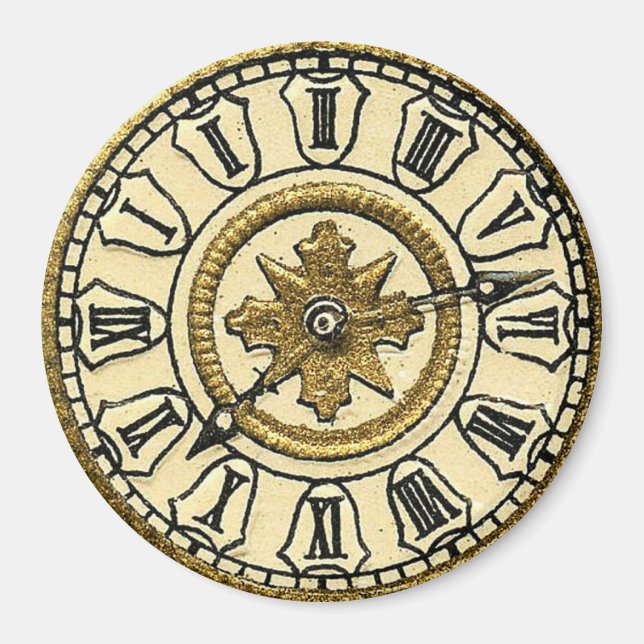Imã Vintage Clocks (Frente)