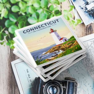 Imã Vintage Connecticut