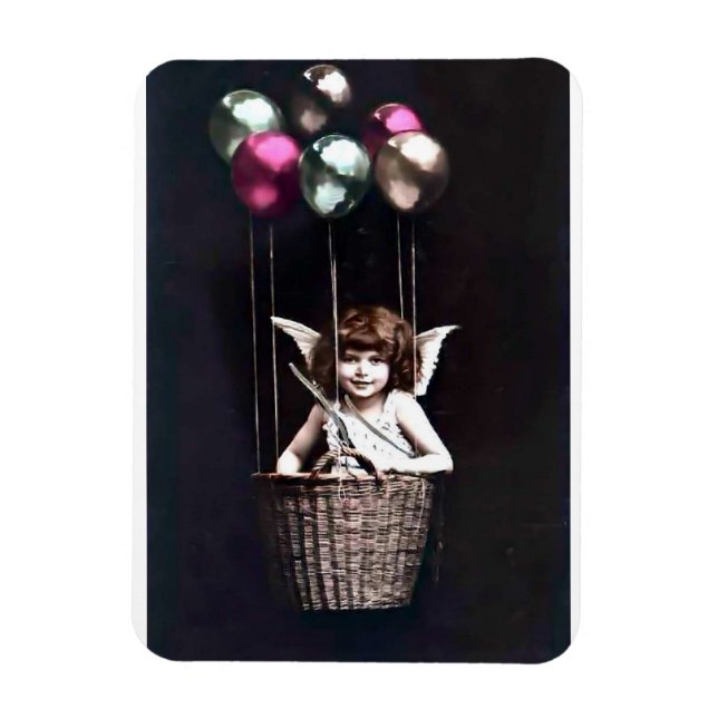 Ímã Vintage Cupid (Vertical)