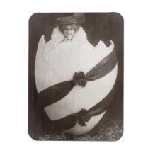 Vintage - Dama de Ovos de Páscoa