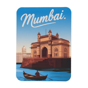 Ímã Vintage de Mumbai