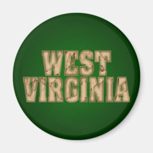 Imã Vintage de West Virginia