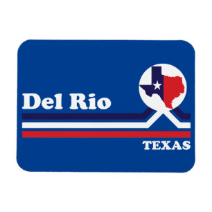 Ímã Vintage Del Rio Texas