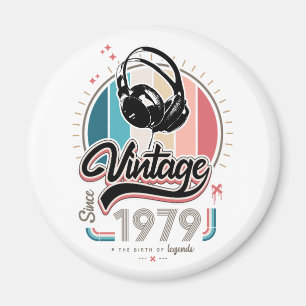 Imã Vintage desde fones de ouvido de 1979