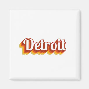 Imã Vintage Detroit
