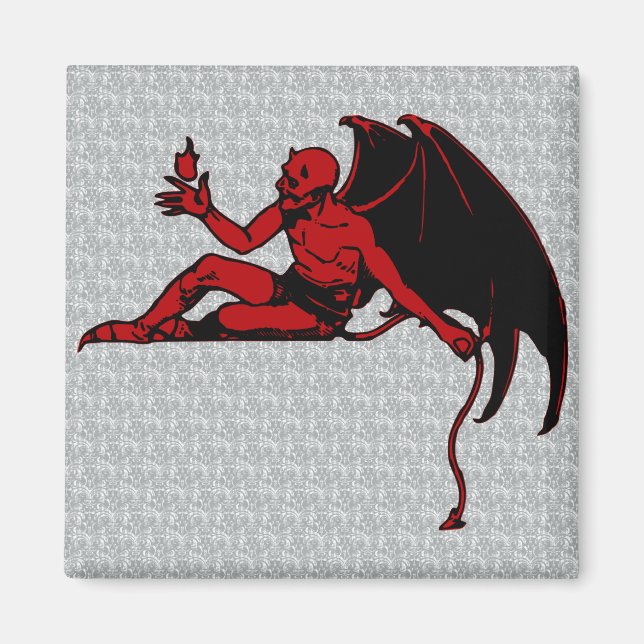 Imã Vintage Devil (Frente)