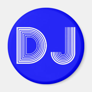 Imã vintage DJ