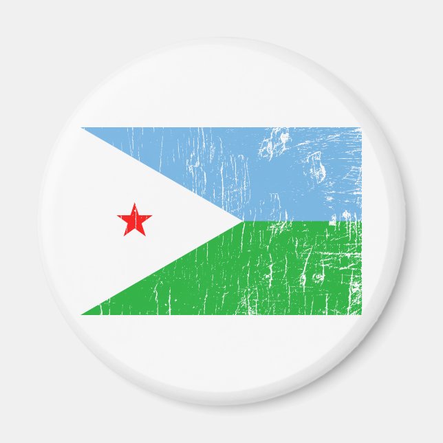 Imã Vintage Djibouti (Frente)