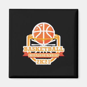 Imã Vintage do Campeonato de Basquete