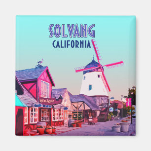 Imã Vintage do centro dinamarquês de Solvang