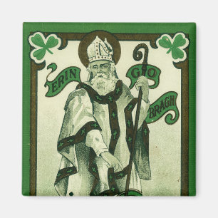 Imã Vintage - Erin Go Bragh - Saudações do Dia de São