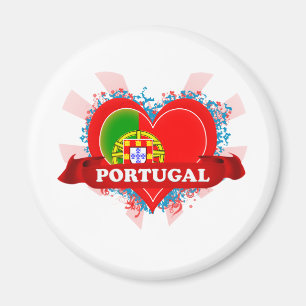 Imã Vintage eu amo Portugal