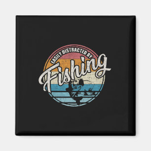 Imã Vintage facilmente distraída pela pesca